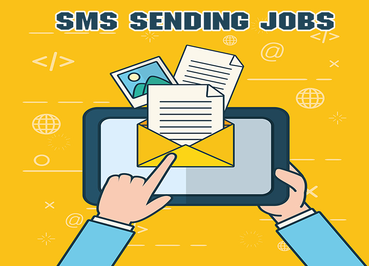 SMS Sending jobs for students without investment